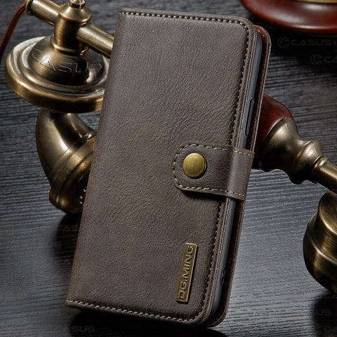 iPhone 14 Pro Max Case Removable Wallet Leather Cover