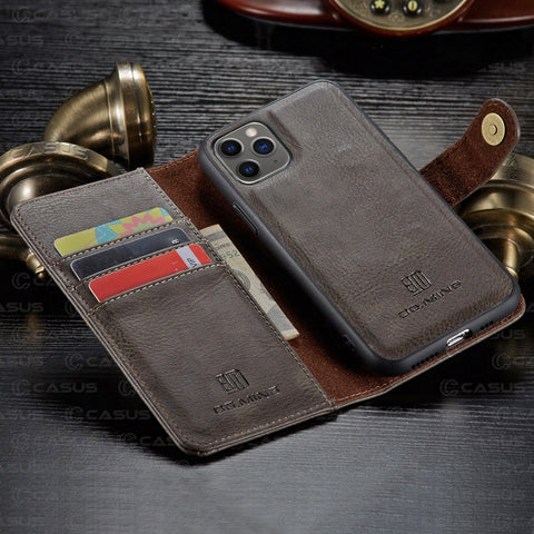 iPhone 14 Pro Case Removable Wallet Leather Cover