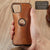 iPhone 12 Pro Max Case Logo View Slim Leather Thin Luxury Classic Cover