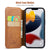 iPhone 13 Pro Case Wallet Leather Card Holder Logo View Cover