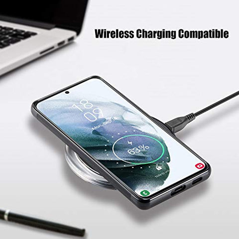 MOHEYO Compatible with Samsung Galaxy S21 Ultra Back Wallet Card Holder Slot Case with Side Grip PU Leather Slim Thin Cover