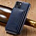 MOHEYO Designed for iPhone 13 Case Compatible with MagSafe Charger Magnetic Removable Wallet Card Holder Slim Thin Leather Cover