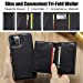MOHEYO Designed for iPhone 12 Pro Max Case Compatible with MagSafe Charger Magnetic Removable Wallet Card Holder Slim Thin Leather Cover