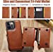 MOHEYO Designed for iPhone 13 Pro Max Case Compatible with MagSafe Charger Magnetic Removable Wallet Card Holder Slim Thin Leather Cover