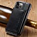 MOHEYO Designed for iPhone 13 Pro Max Case Compatible with MagSafe Charger Magnetic Removable Wallet Card Holder Slim Thin Leather Cover