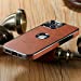 MOHEYO Logo View Compatible with iPhone 13 Case Slim Premium Vegan Leather Classic Luxury Elegant Thin Cover (2021) 6.1"