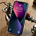 MOHEYO Logo View Compatible with iPhone 13 Case Slim Premium Vegan Leather Classic Luxury Elegant Thin Cover (2021) 6.1"