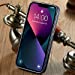MOHEYO Logo View Compatible with iPhone 13 Case Slim Premium Vegan Leather Classic Luxury Elegant Thin Cover (2021) 6.1"
