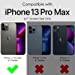 MOHEYO Designed for iPhone 13 Pro Max Case Compatible with MagSafe Charger Magnetic Removable Wallet Card Holder Slim Thin Leather Cover