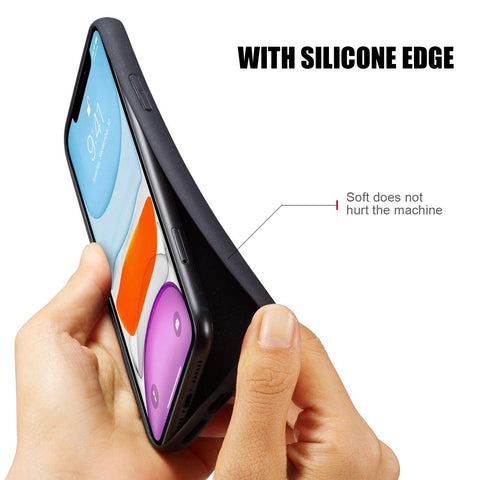 MOHEYO Compatible with iPhone 12 Mini Thin Premium Vegan Leather Luxury Case Classic Elegant Logo View Slim Cover
