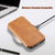MOHEYO Slim Magnetic Flip Cover with Card Slot Vegan Leather Case Compatible with iPhone 12/12 Pro