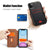 MOHEYO Slim Magnetic Flip Cover with Card Slot Vegan Leather Case Compatible with iPhone 12 Pro Max