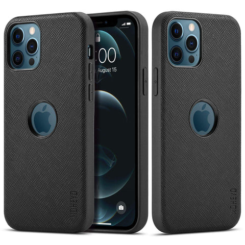 MOHEYO for iPhone 12 | 12 Pro Case Soft PU Leather Classic Elegant Cute Cover Slim Scratch Resistant Protective Phone Cases Compatible with iPhone 12 Pro/12 Pro Max/12 Mini (2020)
