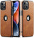 iPhone 14 Plus Logo View Case Leather Slim Luxury Classic Cover
