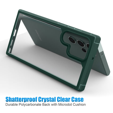 Samsung Galaxy S22 Case Clear with Shockproof Bumper Cover