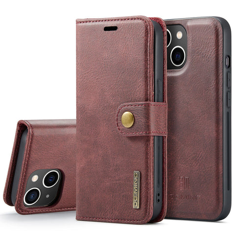 iPhone 14 Pro Max Case Removable Wallet Leather Cover