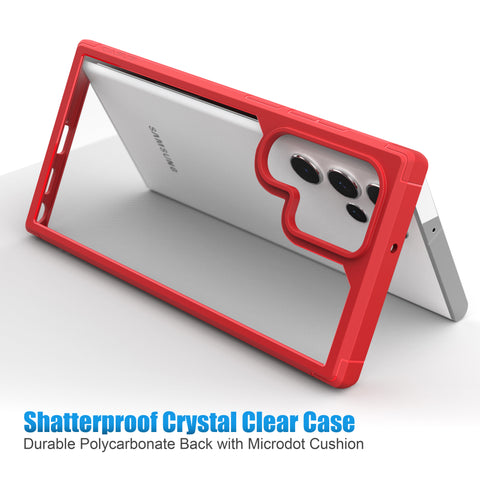 Samsung Galaxy S22+ Plus Case Clear with Shockproof Bumper Cover