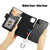 iPhone 12 mini Case Leather Wallet Luxury Magnetic Removable Cover