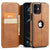 iPhone 11 Case Wallet Leather Card Holder Logo View Cover