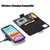 iPhone 11 Case Leather Wallet Luxury Magnetic Removable Cover
